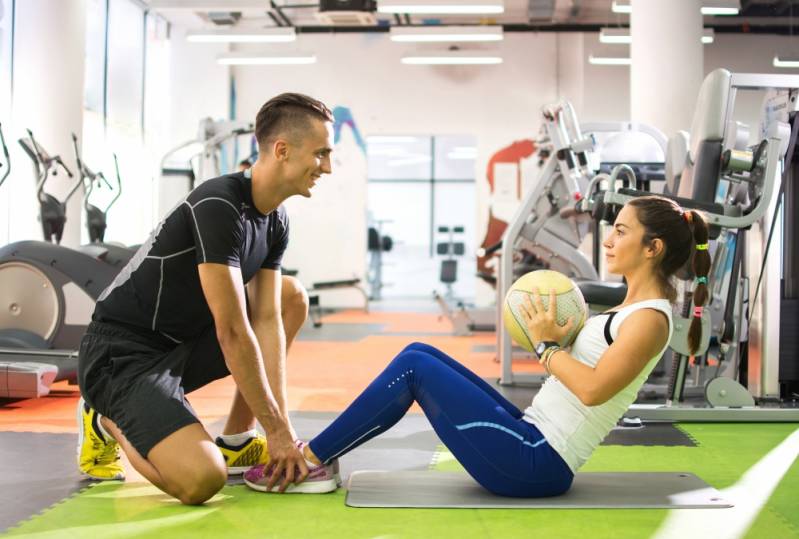 Academia para Musculação com Personal Trainer